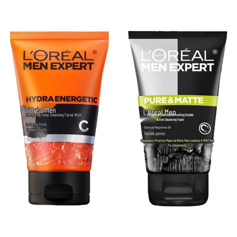 L'Oréal Men's Dual-Effect Gesichtsreiniger Set