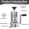 Manual Wire Stripping Machine Hand Crank Wire Stripper Portable Drill Driven Cable Stripper Machine for Scrap Copper Recycling