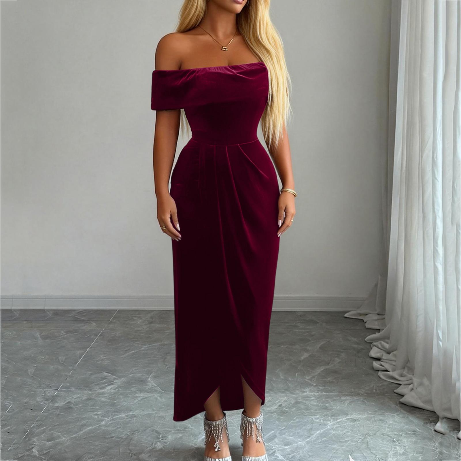 Элегантное длинное цветное платье без бретелей для женщин L