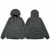 Mertra Streetwear Mikina s kapucí Větruvka Volný střih Ležérní bunda Pro mladé muže