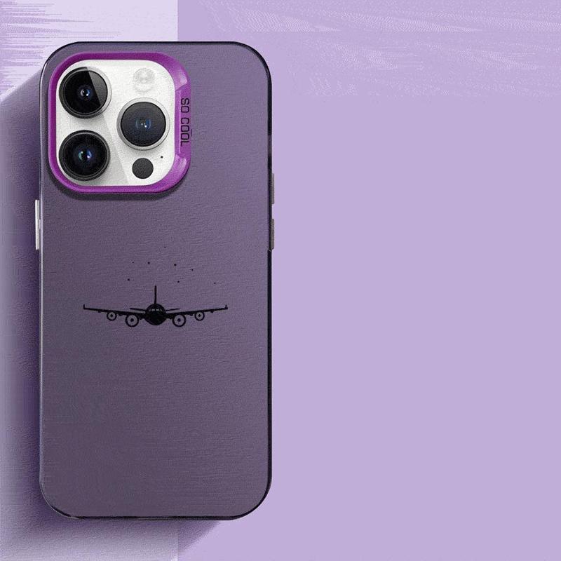Planes Phone Case for Apple iPhone 15 16 Pro Max 14 16 Pro 13 12 11 Pro Max 14 16 Plus Premium Airplane Pattern Mobile Cover