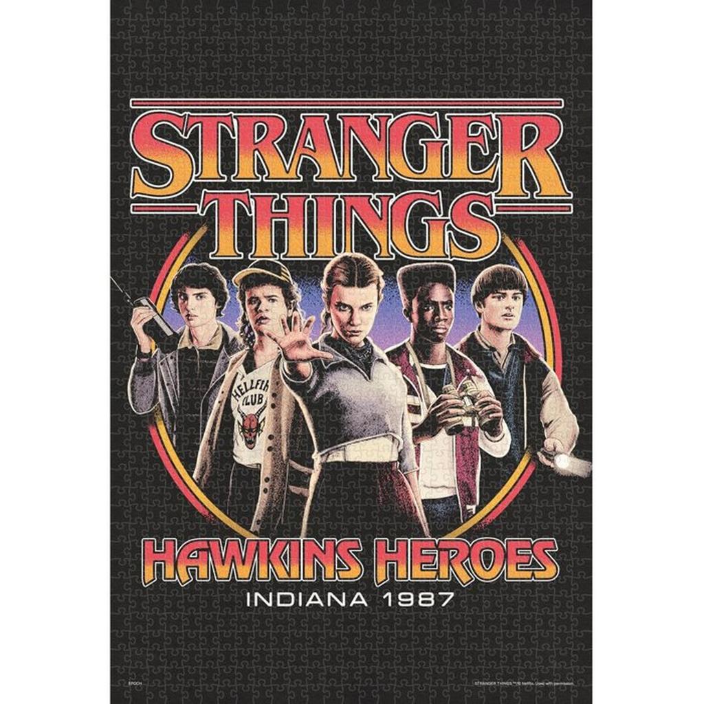 Puzzle Stranger Things Heroes 1053 super small pieces - EPOCH Jigsaw Puzzle - 3261F