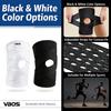 Compression Knee Support Brace Air Mesh Fabric Side Stabilizers for Meniscus Tear Arthritis Knee Pain Relief