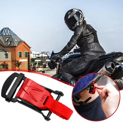 Motorcycle Helmet Buckle Plastic Pull Buckles For Scooter Bicycle Accessories Bike Helmet Clip Chin Strap Quick Release Pul N5O9