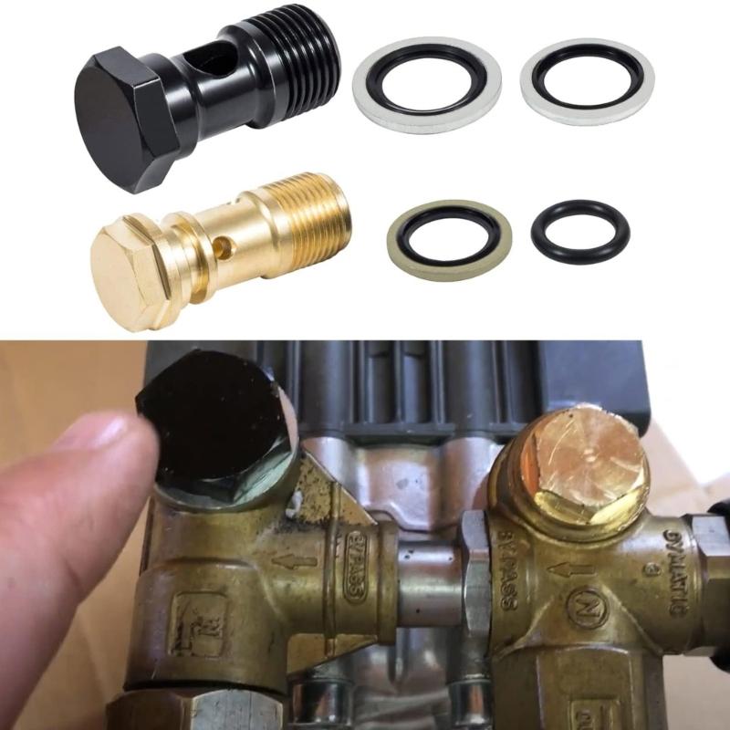 Niezawodny zestaw śrub mocujących zawór rozładowujący do myjek ciśnieniowych serii Annovi Reverberi AR2119 Szybka prosta instalacja