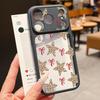 Creative Starry Stars Print Case For iPhone 17 Pro Max Hybrid TPU+PC Clear Back Hard Cover For iPhone 16 15 14 13 Pro Max