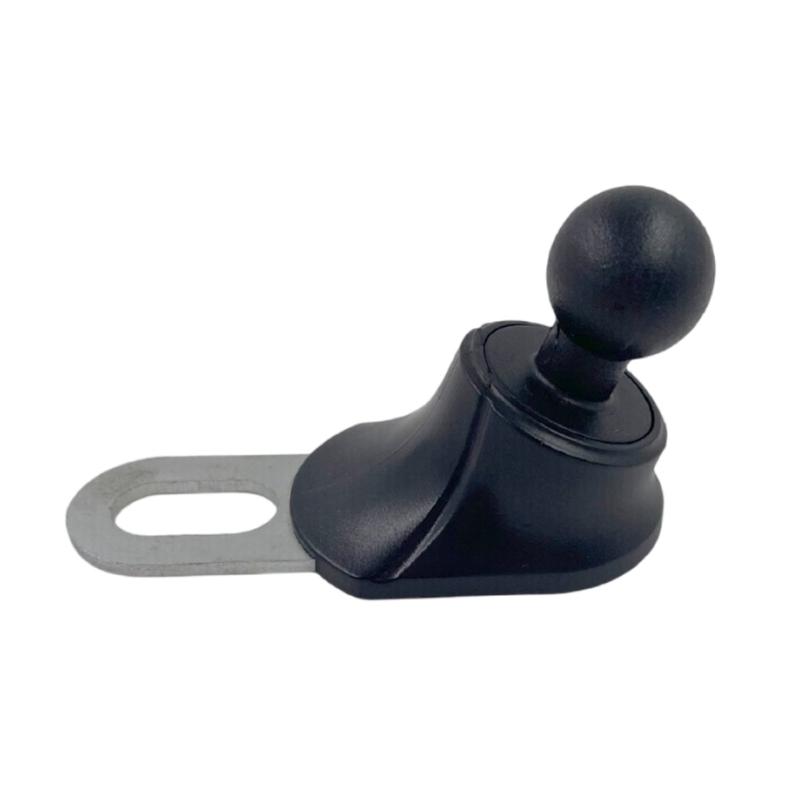 360 Rotating Motorcycle Phone Mount Bracket Stand 17mm Extended Design Anticorrosion For Commuting Enhancing Visibility