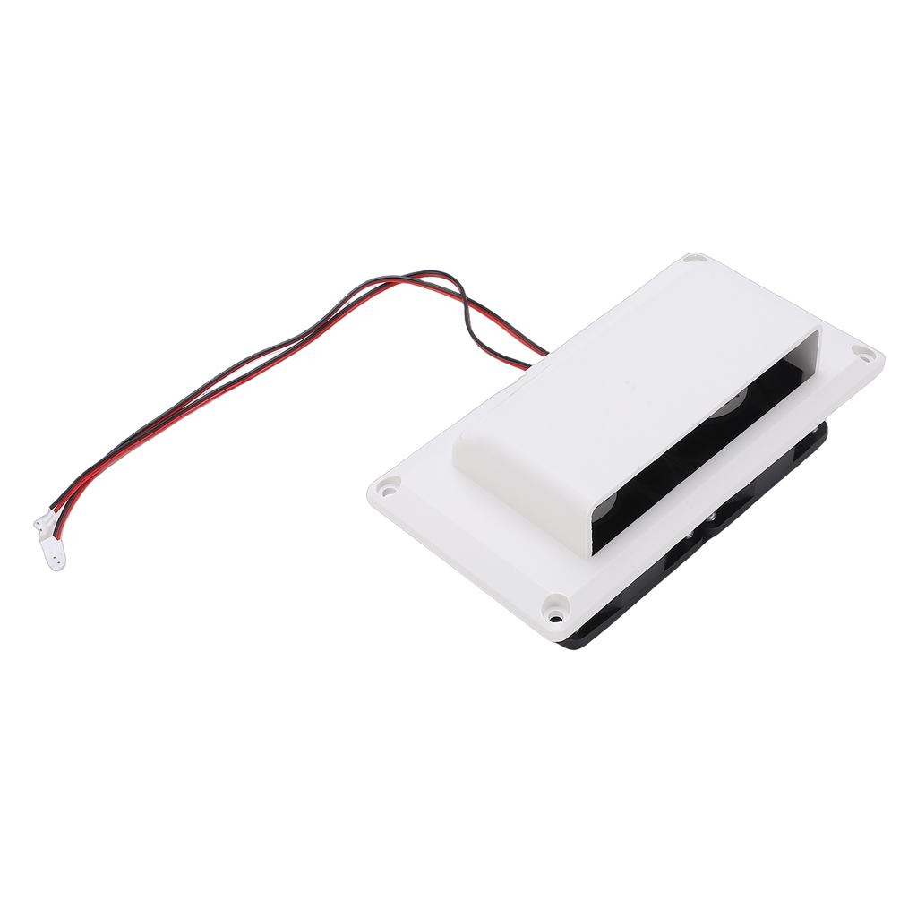 Ventola da Parete per Camper 12V Ventilatore con Viti di Montaggio Ventola di Scarico in Plastica per Camper Veicolo da Campeggio Barca Yacht Marino