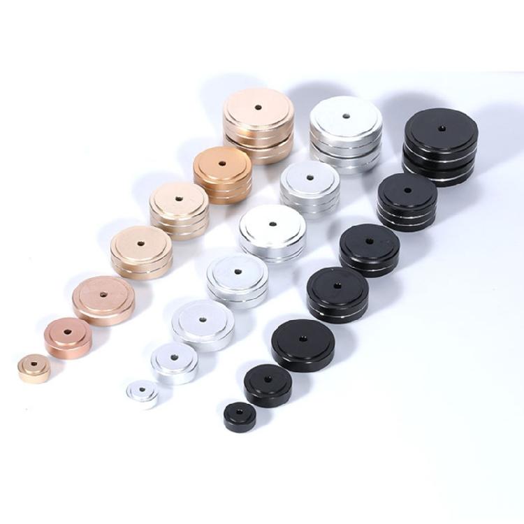 Aluminum Isolation Feet Pad Shockproof Support Foot,Shock Absorbing Pad For  Auditory Amplifiers