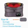 Electric Heating Waist Belt Inflatable Lumbar Protector Back Decompression Brace Infrared Vibration Massage Waist Airbag Support