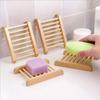 10Pcs Natural Wood Soap Dishes Portable Soap Tray Storage Holder for Bath Shower