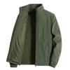 Men's Spring & Autumn Stand-Up Collar Lightweight Jacket, Loose Fit, Plus Size, Customizable Logo