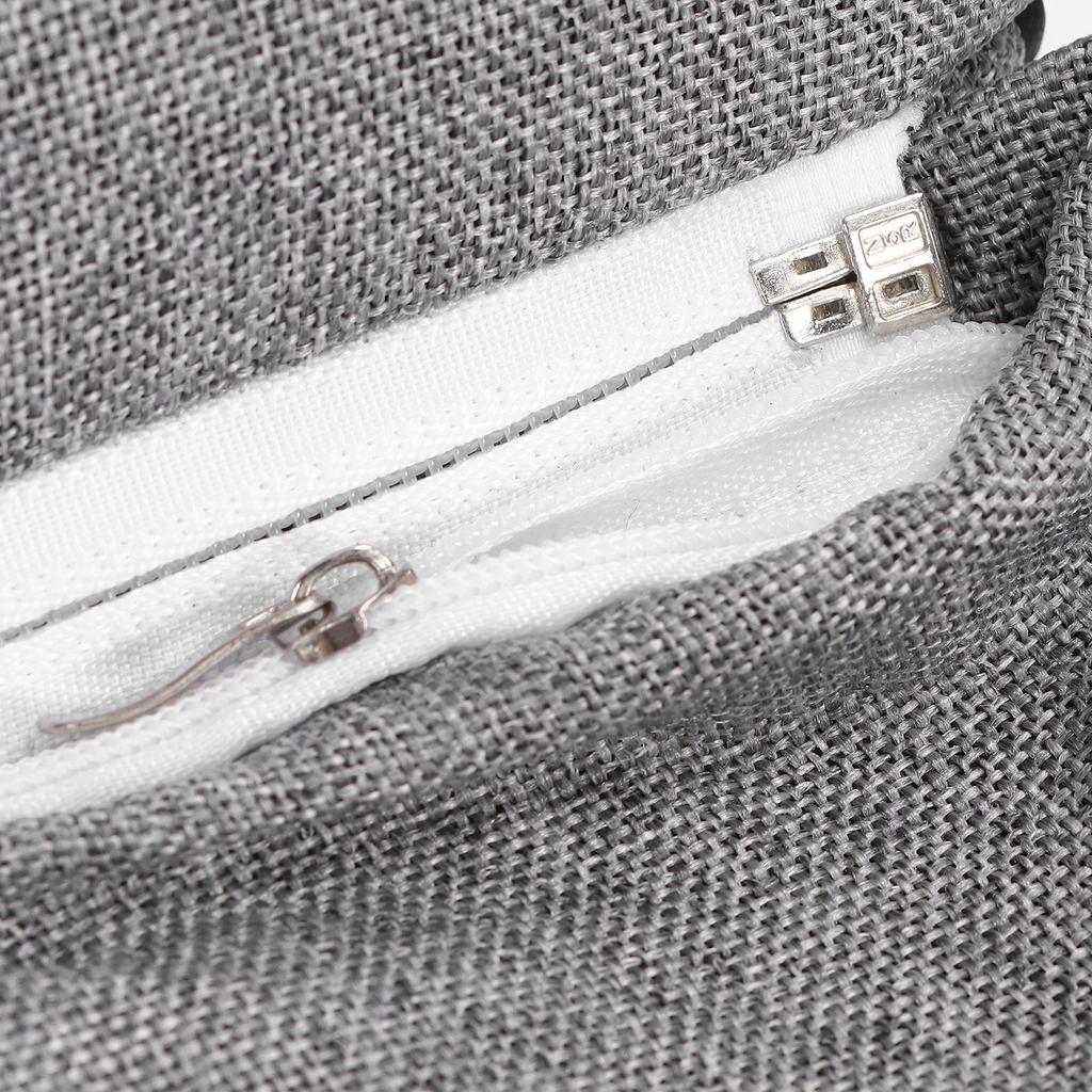 Travesseiro de Vértebra Cervical de Losna Alívio da Dor Elegante Travesseiro Rolinho de Pescoço para Dormir Cinza