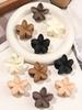 10Pcs Flower Claw Clips Small Matte Tiny Hair Clips for Women, 1.2" Mini for Thin Medium Hair, Cute Hair Accessories
