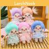 Adorable 20cm Cartoon Plush Doll With Interchangeable Outfits For Kids And Collectors