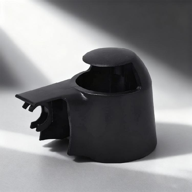Pack of 2 Plastic Rear Windshield Wiper Arm Nut Covers Guards Cap Easy Snap On Fit Suitablel for Misalignment 6Q6955435D
