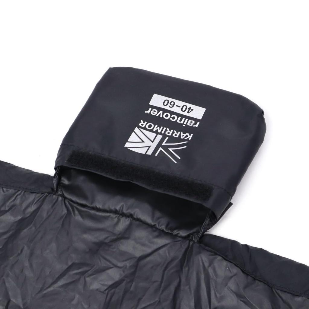 Raincover Black Waterproof 40-60 Lightweight, Compact,