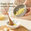 Ceramic Ginger Grater Grinding Tool Ginger Puree Grinder Cleanable Food Grinding Bowl  Garlic