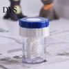 Contact Lenses Cleaner Case Washer Portable Rotating Cleaning Plastic Manual Holder Container for Travel Tool