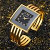 New Fashionable Women's Bangle Watch Ladies' Square Watch Stainless Steel Watch Women Quartz Watches