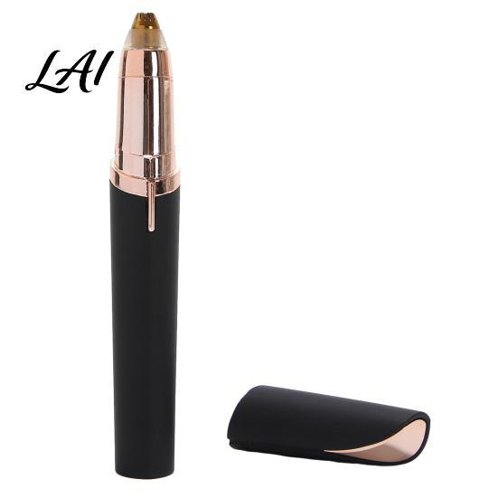 Eyebrow Grooming Pen Electric Trimmer for Women Rechargeable Cordless Facial Hair Removal Removal Portable Painless Eye Brow Shaver Razor Safe Skin