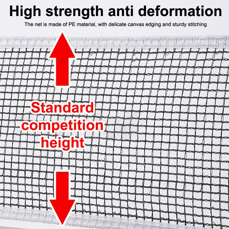 Přenosný stolní tenis Kryt sítě Měřidlo Výsuvný set na stolní tenis Záchytné stojany Nastavitelné nářadí Venkovní domácí sporty klip na