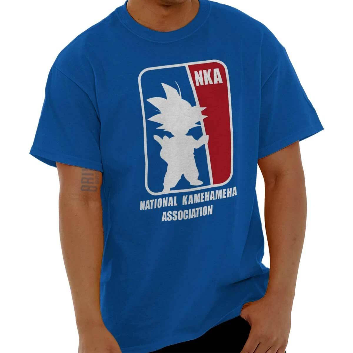 Funny Anime Manga NKA National Association Mens Casual Crewneck T Shirts Tees L
