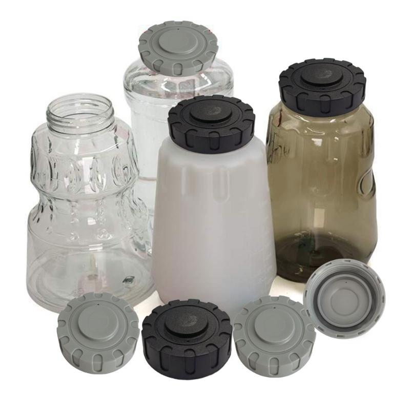 Leak Proof Foam Sprayer Bottle Lid Seal for Car Wash Foam Generators Universal 55mm Thread Compatibility