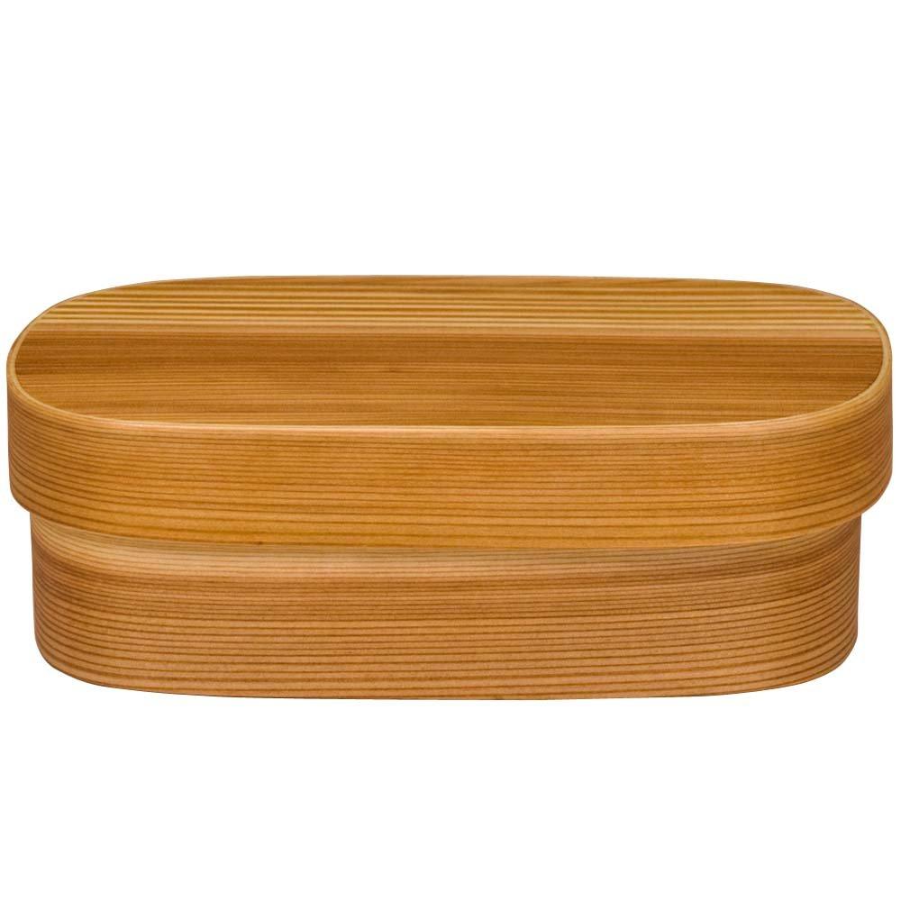 

Yamashita Craft Квадратный ланч-бокс из гнутого дерева 92125000 - коробка, длинный,