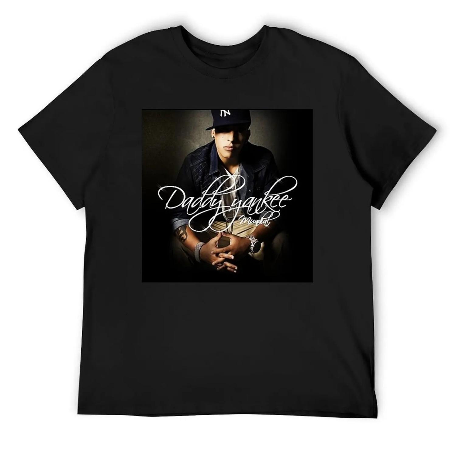 Футболка DADDY YANKEE oversized смешная хлопковая футболка на заказ Футболки мужская мужская одежда S