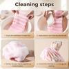Unisex Exfoliating Bath Towel, Upgraded Double-sided Deep-cleansing Scrub Bath Towel, Exfoliating Bath Towel