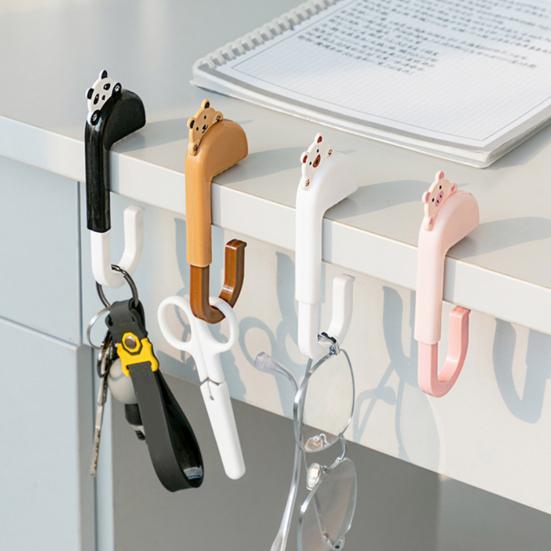 Skládací hák Úložný věšák Silný Nosný Kompaktní Přenosný Multifunkční Úložný Organizér Stolní Hák