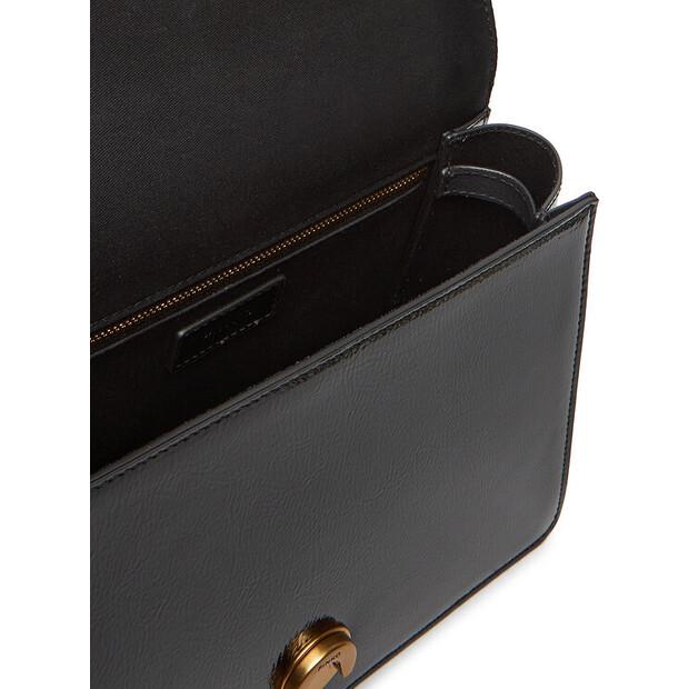 Bag PINKO Love One Top Handle Classic Light PE 25 PLTT 100066 A1UV Black