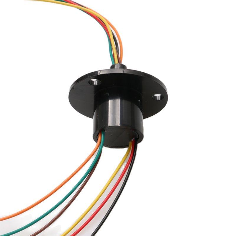 1PCS Dia 22mm 5A Wind Power Slip Ring 2/3/4/6/8/12CH Wind Energy Collector Ring Conductive Rotary Connection Slipring Joint