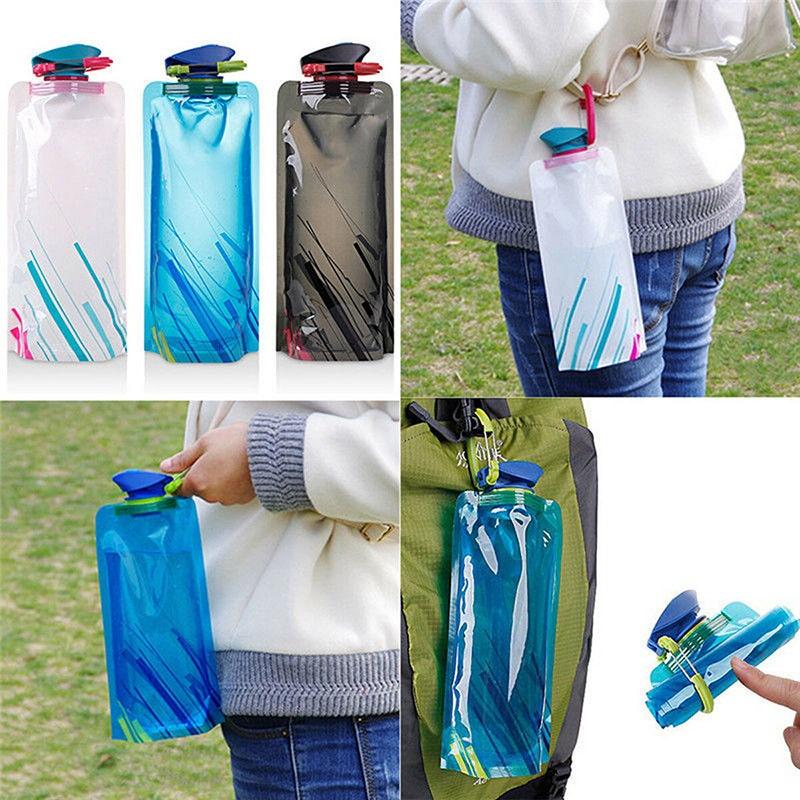 Faltbarer 700ml Sport-Reise-Becher für Outdoor-Abenteuer und Wandern