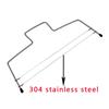 1PC Double Line Cake Cut Slicer Adjustable Stainless Steel Wire Cake Slicer Bread Divider Kitchen Accessories Cake Baking Tools