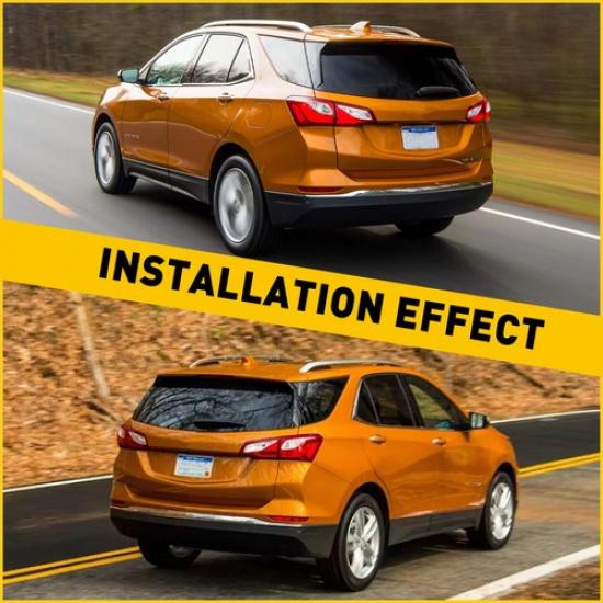 Bumper Reflectors For 2018- Chevrolet Equinox Rear Driver and Passenger Side