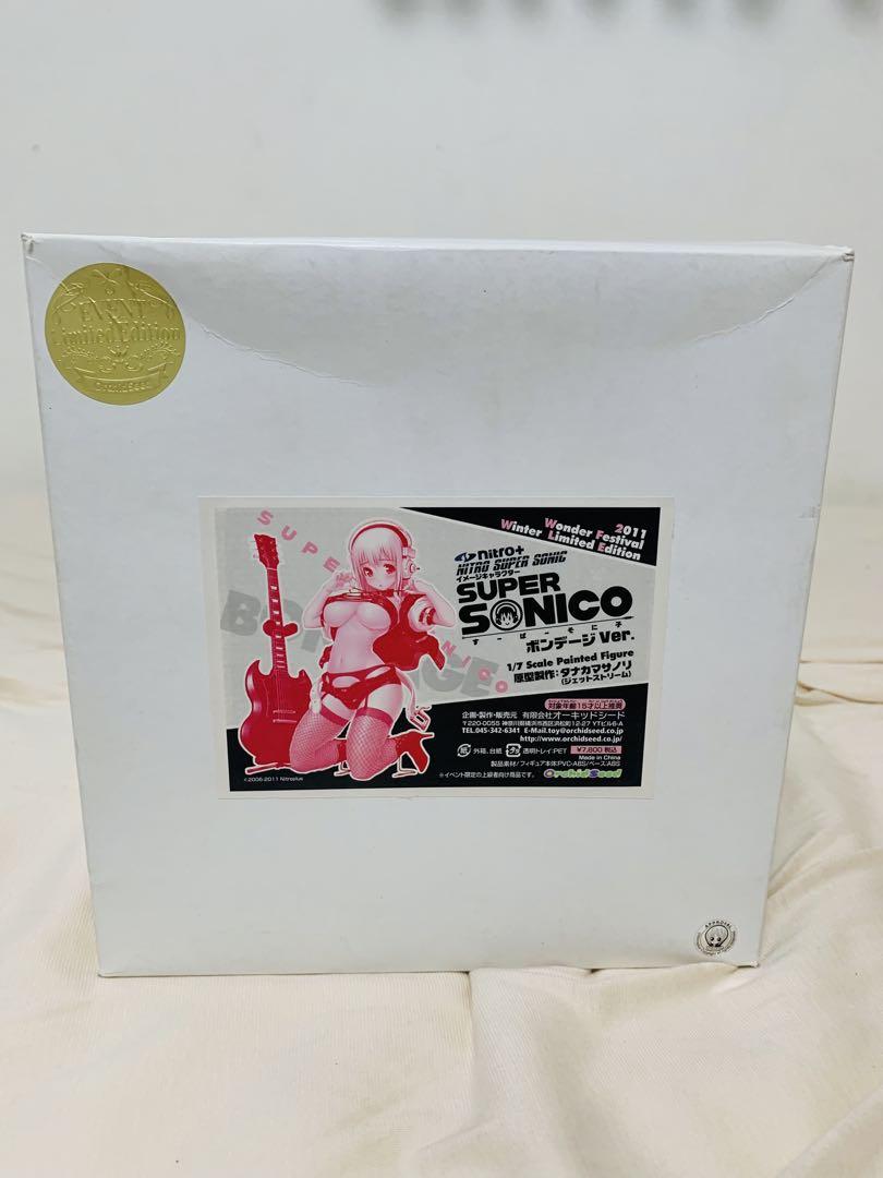 

[USED] Super Sonico Bondage Ver. Event Limited Edition (Red) Figure