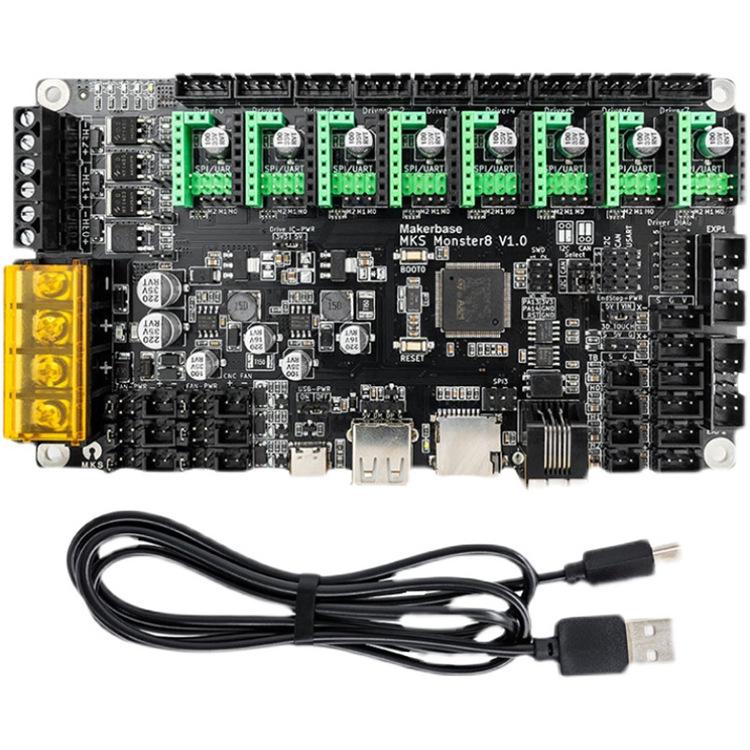 MKS Monster8 V1.0 8-Axis 3D Printer Main Control Board