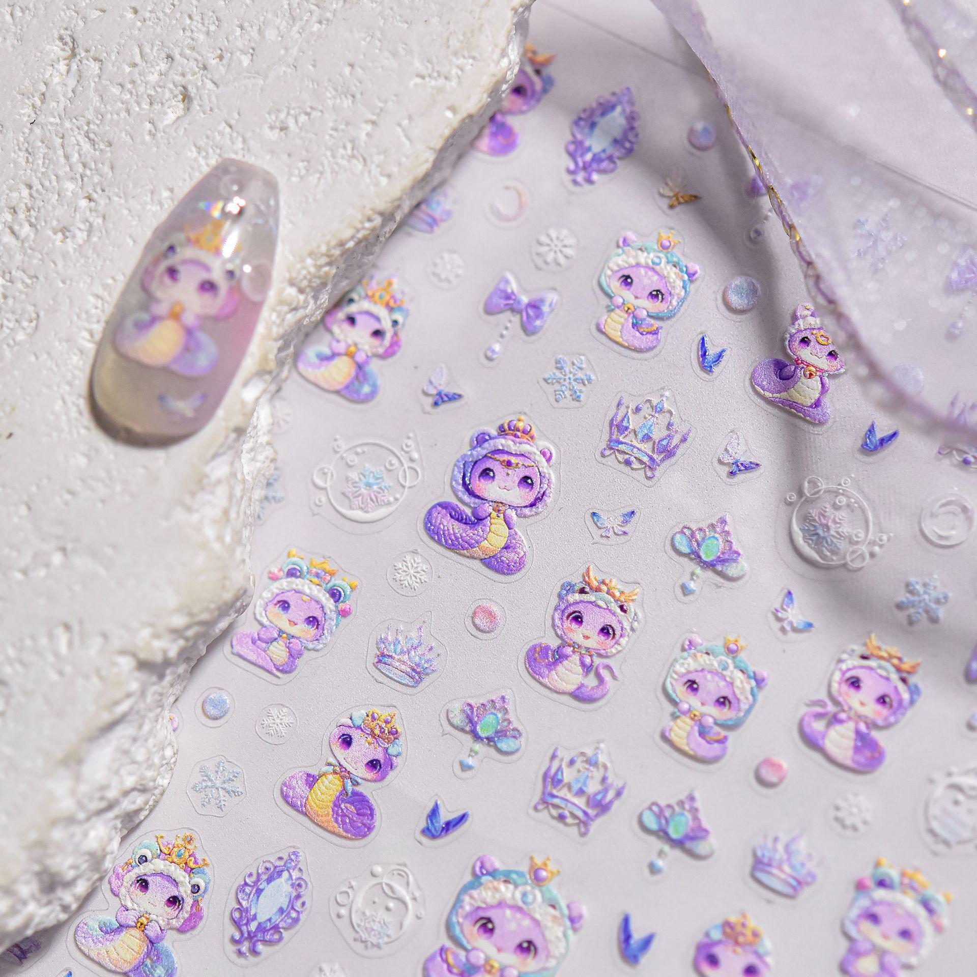 

Tomoni Koi Nail Stickers: Durable Japanese DIY Nail Art for Kids