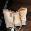 Commuter Ultra-popular Tote Bag for Women, Large Capacity 2026 New Casual Simple Single Shoulder Bag, Versatile Underarm Bag