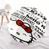 Hello Kitty,Bow Automatic Folding Umbrella-Simple 8-Rib Design, Bright Cartoon Pattern, Durable Iron Frame, Suitable For Travel, Outdoor, Be