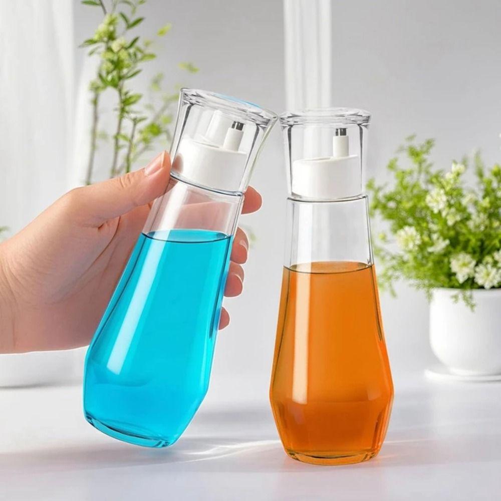Refillable Glass Mouthwash Dispenser Portable Oil Pourer Bottle Practical Oil Sprayer Farmhouse