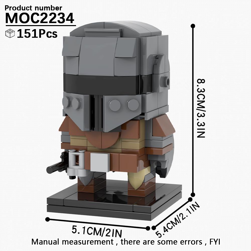 

MOOXI Brickheadzed Фигурка из фильмов Звездные войны Модель Джедай Штурмовик Робот Набор строительных блоков Сделай сам Кирпичики для детей Игрушки Монтессори