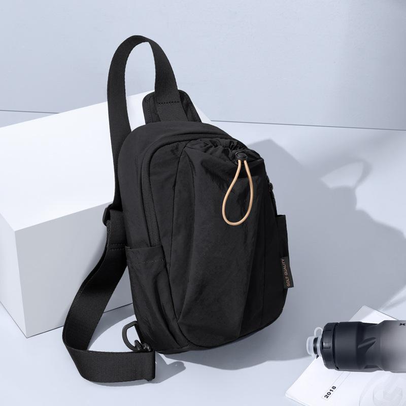 GOLF Breast Bag Men's Lightweight Messenger Bag Women's Large Capacity Shoulder Bag Mobile Phone Ipad Leisure Sports Outdoor Backpack