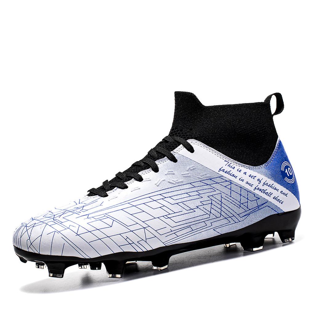 Neue Herren Fußballschuhe Professionelle Anti-Rutsch-Stollen für Fußballplatz Hohe Qualität Outdoor Rasen Training Atmungsaktive Sneaker