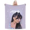 Soft Warm BlanketChild Travel A-Aitana Spanish Singer  Bedding Throws  Flannel Bedspread For Couch Chair Print Sofa Bed Cover