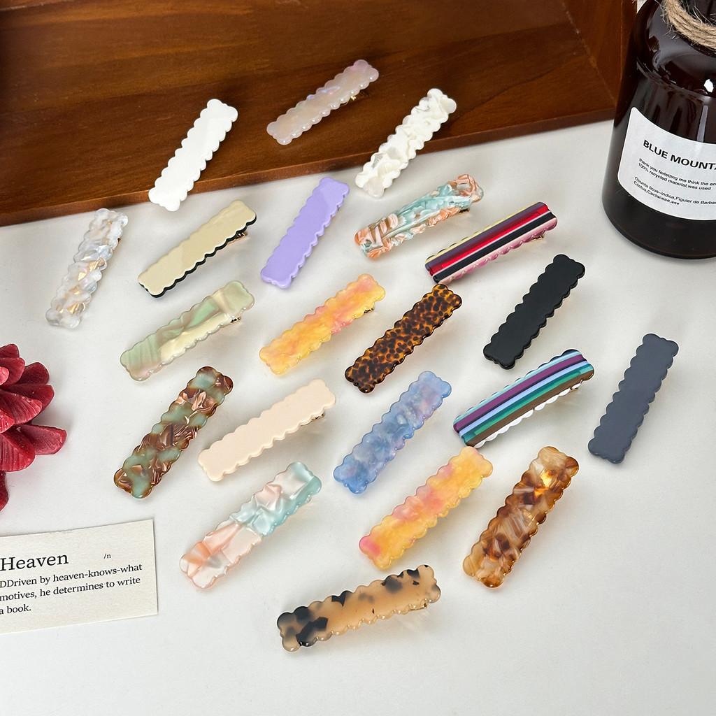 Korean Charming Style Cloud Acetate Hair Clips Perfect For Casual And Fashionable Looks