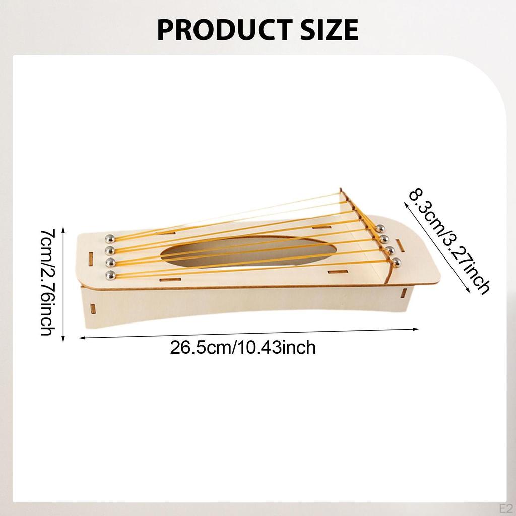 DIY Educational Model Toys, Stem Models Building Toy, Guzheng Instruments Creative Homemade