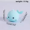 Creative PVC Cake Topper Fish Whales Ocean Theme Cake Decorating Sea Animal Octopus Shower Kid Gift